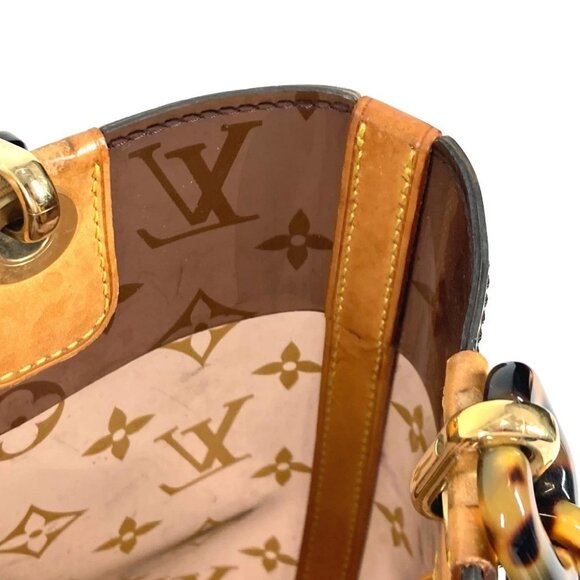 LOUIS VUITTON M92502 MonogramVinyl Cabas Amble PM Tote Bag Shoulder Beach Bag - Picture 14 of 16